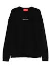 Vision Of Super Distressed-effect Sweater In Black