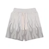 Vision Of Super Double Flames Shorts Men's Tracksuit Shorts Lunar Rock In Lunar Rock