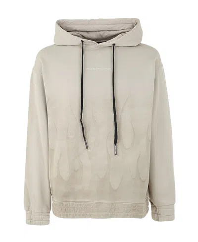 Vision Of Super Drawstring Pullover Hoodie In Nude