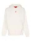 Vision Of Super Hoodie With Embroidered Flame In White