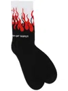 Vision Of Super Black Cotton Blend Socks In Black