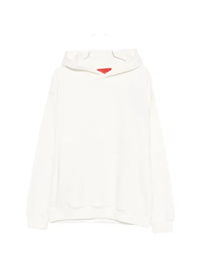 Vision Of Super Flame-embossed Hoodie In Neutral