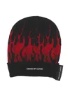 Vision Of Super Flames Beanie Hat In Multi