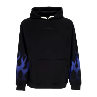 Vision Of Super Flames Hoodie Men's Lightweight Hoodie Black/blue