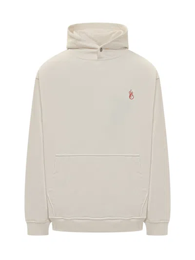 Vision Of Super Flames Hoodie In White