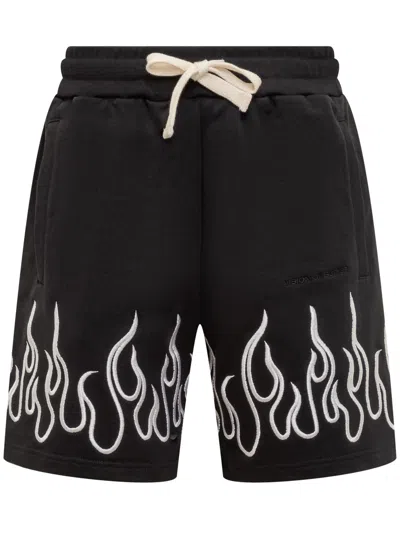 Vision Of Super Flames Shorts In Black