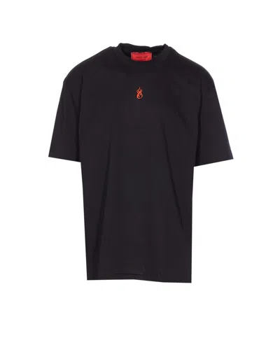 Vision Of Super Flames T-shirt In Black