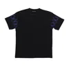 Vision Of Super Flames Tee Men's T-shirt Black/blue In Black