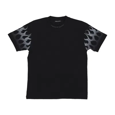 Vision Of Super Flames Tee Men's T-shirt Black/grey