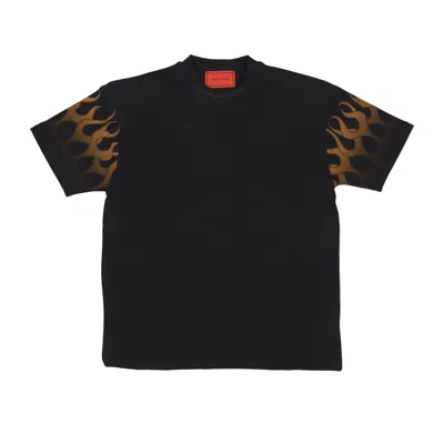 Vision Of Super Flames Tee Men's T-shirt Black/orange