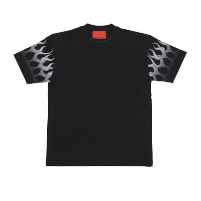 Vision Of Super Flames Tee Men's T-shirt Black/white