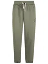 Vision Of Super Pants With Embridered Flaming Heart Logo In Green