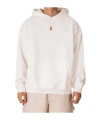 Vision Of Super Hoodie With Embroidered Flame In Neutral