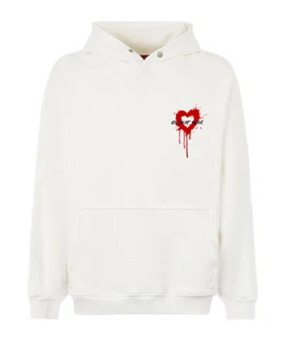 VISION OF SUPER HOODIE WITH PUFF PRINT ON