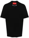 Vision Of Super Logo-embroidered T-shirt In Black