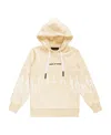 Vision Of Super Logo Hooded Sweater In Nude