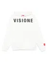 Vision Of Super Lightweight Hoodie Men Mermaid Hoodie Off White In White