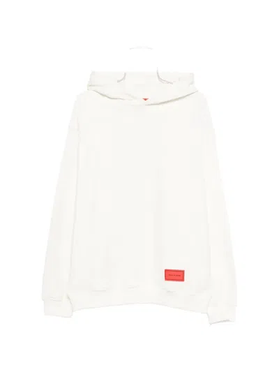Vision Of Super Logo-patch Hoodie In White