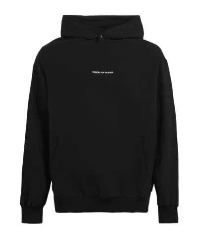 Vision Of Super Long Sleeve Sweatshirt In Black