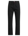 Vision Of Super Man Jeans Black Size 32 Cotton In Black