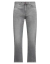 Vision Of Super Man Jeans Grey Size 32 Cotton, Elastane In Grey