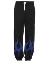 Vision Of Super Man Pants Black Size L Cotton, Elastane In Black