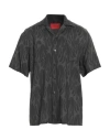 Vision Of Super Man Shirt Black Size Xl Viscose In Gray