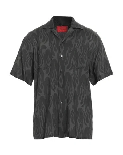 Vision Of Super Man Shirt Black Size Xl Viscose
