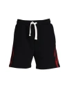 Vision Of Super Man Shorts & Bermuda Shorts Black Size Xl Cotton In Black
