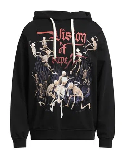 Vision Of Super Man Sweatshirt Black Size L Cotton
