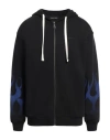 Vision Of Super Lightweight Hooded Sweatshirt For Men Racing Flames Hoodie In Black