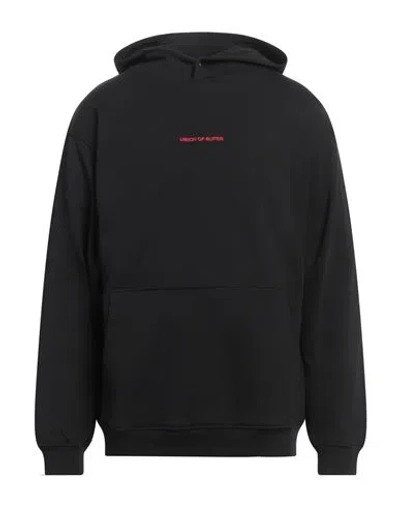Vision Of Super Man Sweatshirt Black Size Xl Cotton