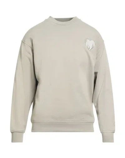 Vision Of Super Man Sweatshirt Grey Size Xs Cotton In Neutral