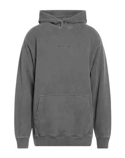 Vision Of Super Man Sweatshirt Lead Size M Cotton In Gray