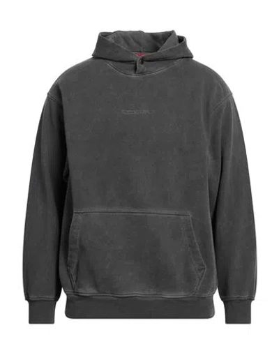Vision Of Super Man Sweatshirt Lead Size S Cotton In Gray