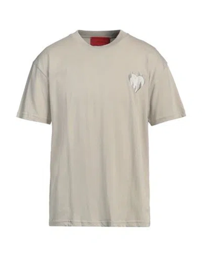 Vision Of Super Man T-shirt Beige Size S Cotton In Sand