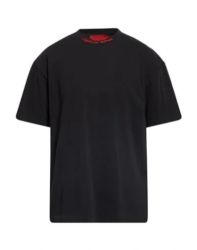 Vision Of Super Man T-shirt Black Size L Cotton