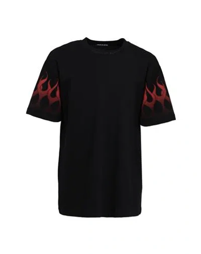 Vision Of Super Man T-shirt Black Size Xl Cotton