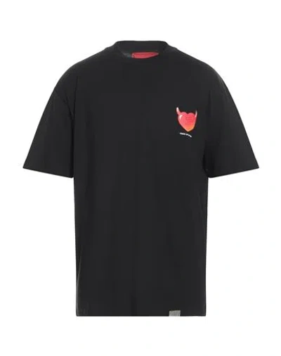 Vision Of Super Man T-shirt Black Size Xl Cotton