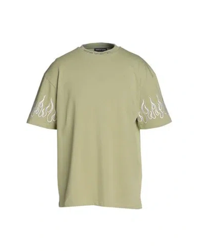Vision Of Super Man T-shirt Light Green Size Xl Cotton
