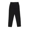 Vision Of Super Jeans Man Skull Print Denim Black In Black Denim