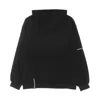 Vision Of Super Men's Lightweight Hooded Sweatshirt Tongue Print Oversize Hoodie Black In Black