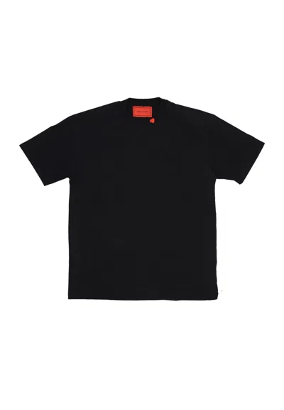 Vision Of Super Men's Shirt Red Heart Tee Black