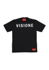 Vision Of Super Mermaid Vision Black T-shirt In Black