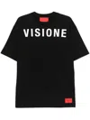 Vision Of Super Mermaid Vision Black T-shirt In Black