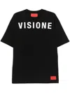 Vision Of Super Mermaid Vision Black T-shirt In Black