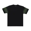 Vision Of Super Negative Flames Tee Men's T-shirt Black/green In Black/green