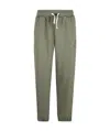 Vision Of Super Pants With Embridered Flaming Heart Logo In Green