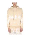 Vision Of Super Sweatshirt With Paisley Pattern In Nude
