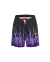 Vision Of Super Purple Double Flame Costume In Black